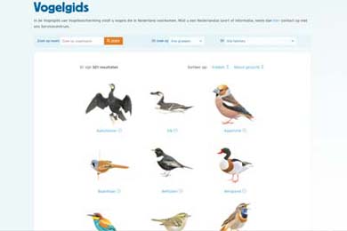 vogelgids van vogelbescherming Nederland
